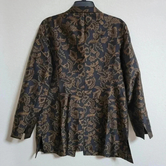 Nina McLemore Silk Car Coat - Picture 4 of 4